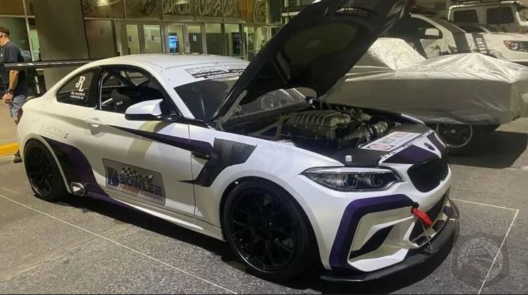 WATCH: It HAD To Happen - Someone Has Created A Hellcat Powered BMW M2 Competition